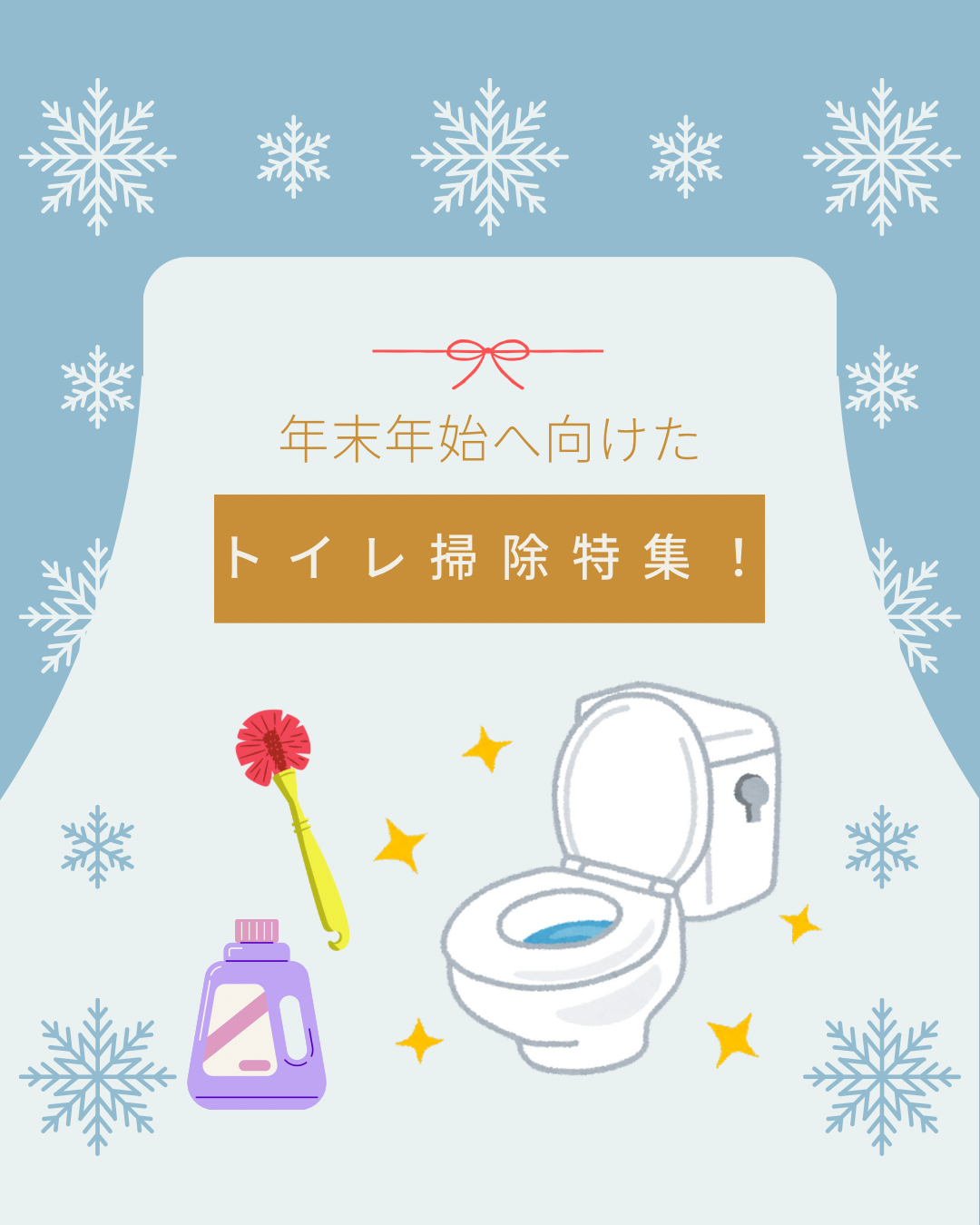 年末の大掃除に！トイレをピカピカにする方法特集✨